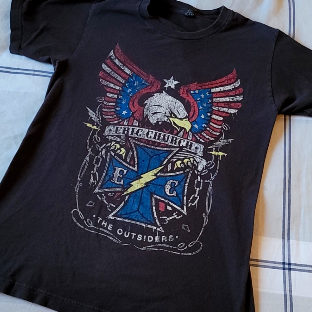 Eric church the outsiders world tour 2014 shirt s